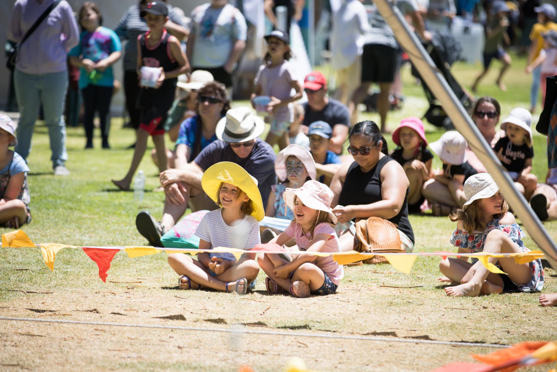Beachside festivities at Binalup