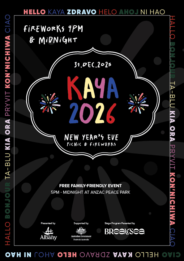 Kaya 2026 New Year's Eve Picnic & Fireworks