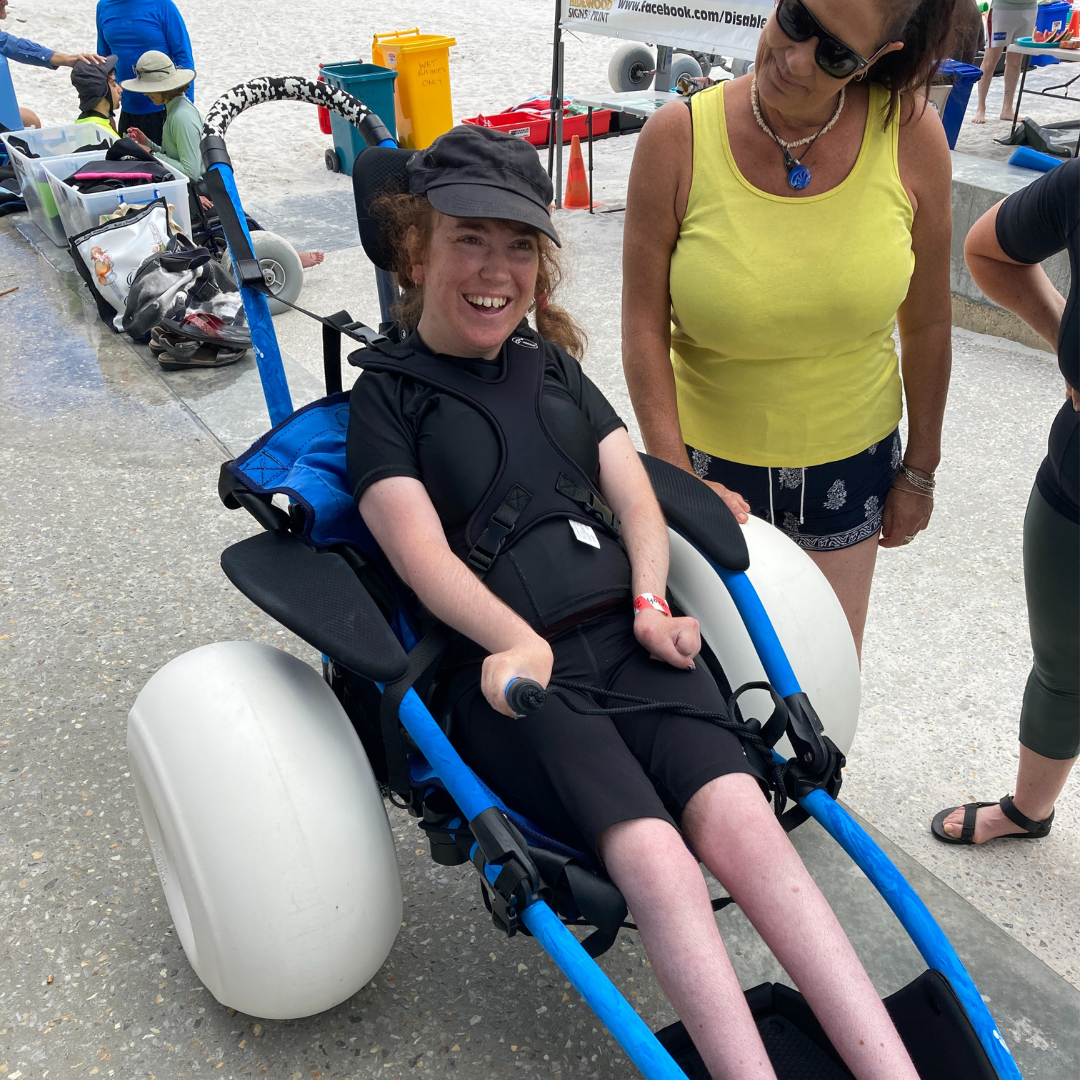 Life’s a Beach with new all-terrain wheelchair